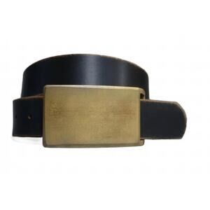 NEW FOSTER WELD men's foundation belt buckle in gold